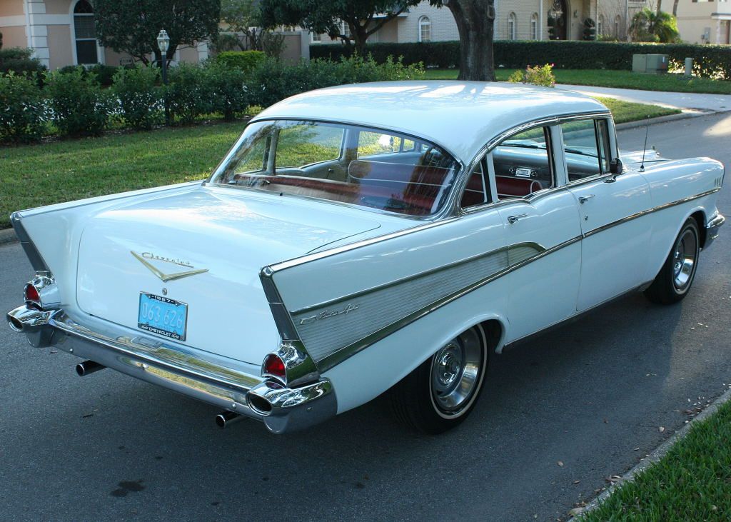 57 Chevy Bel Air White010zpsfvyx2tef Photo By Classicsllc6